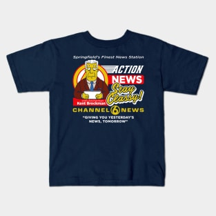 Springfield Channel 6 Action News Kids T-Shirt